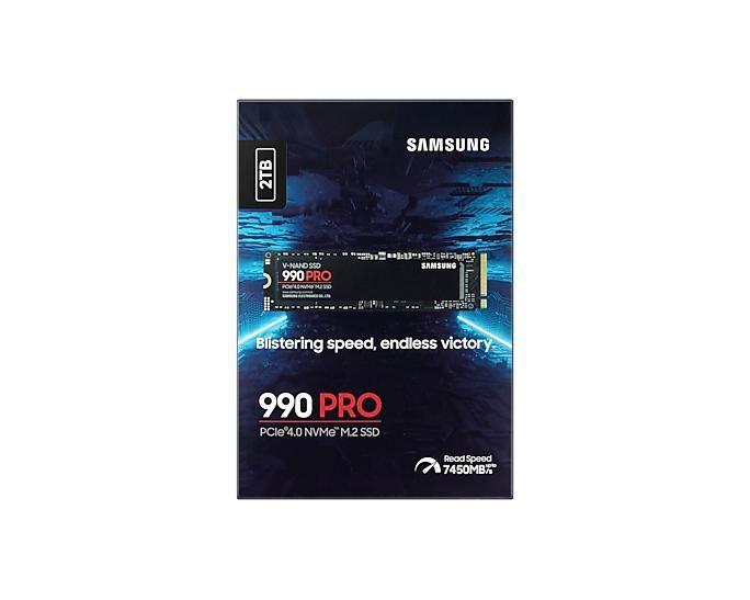 Ssd m2 2tb samsung 990 pro nvme pcie 4.0 - mz-v9p2t0bw - HD SSD